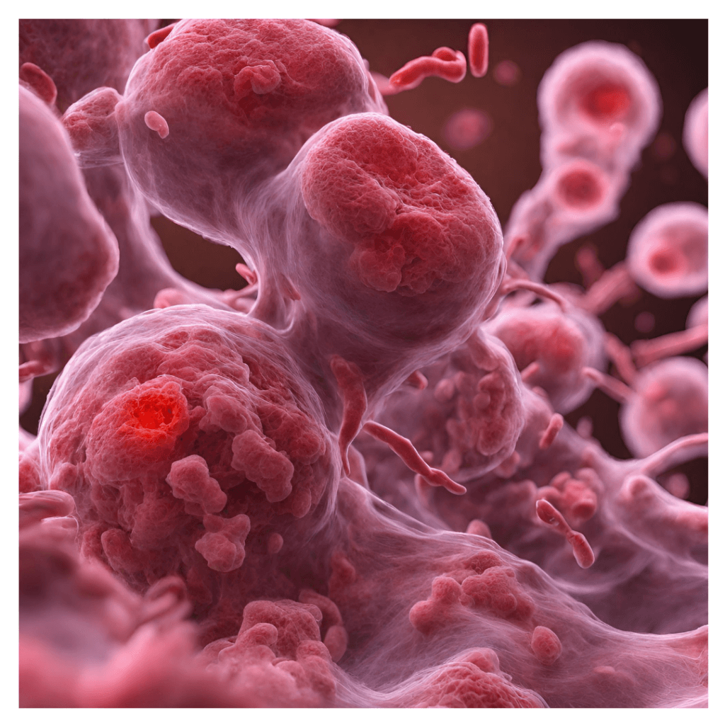 Micobacterias visualizadas en microscopio para diagnósticos clínicos.